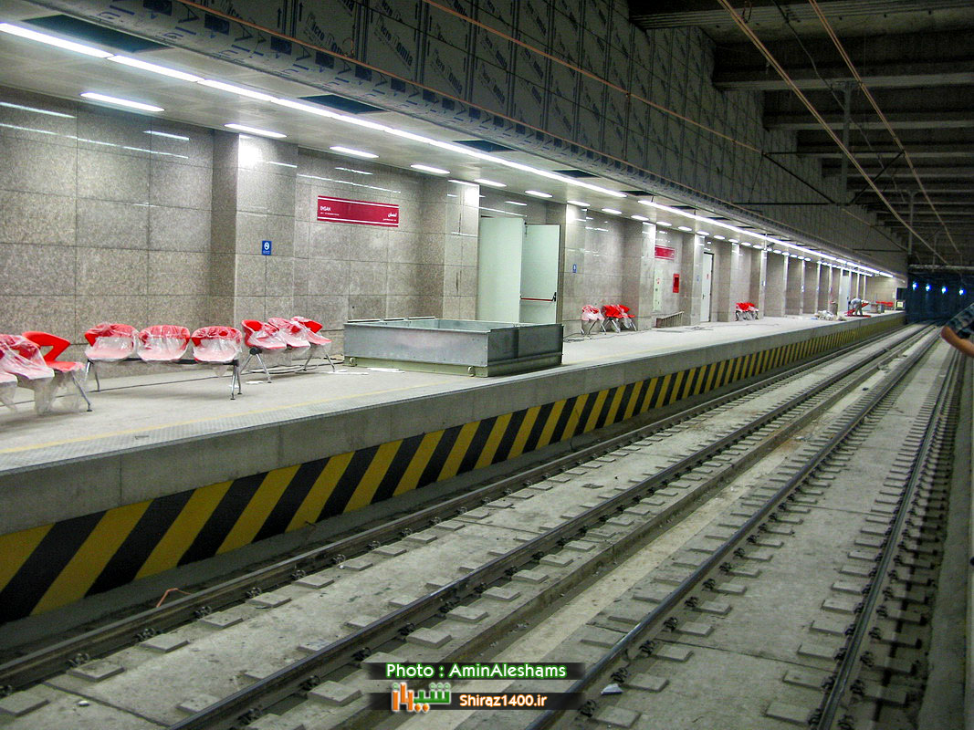 فاز یک مترو شیراز در پایان سال جاری به بهره برداری می رسد