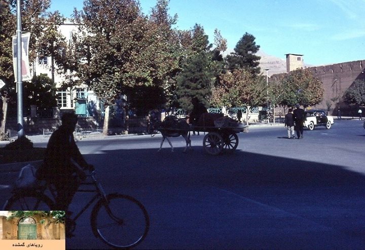 عکس : فلکه شهرداری، سال ۱۳۴۵