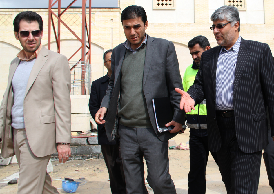 گزارش تصویری : بازدید شهردار شیراز از پروژه بین الحرمین