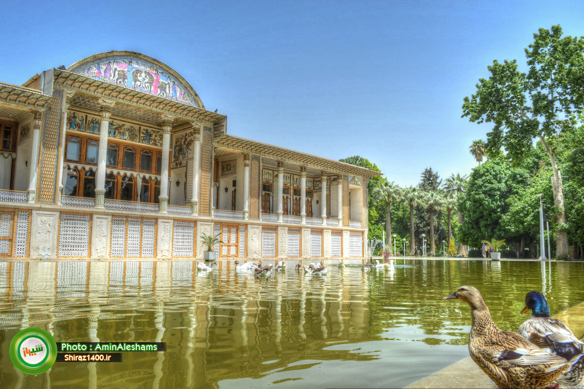 اردیبهشت رویایی شیراز : باغ تاریخی عفیف آباد