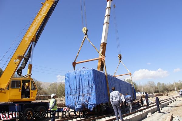 گزارش تصویری : ورود رام ششم واگن های مترو شیراز