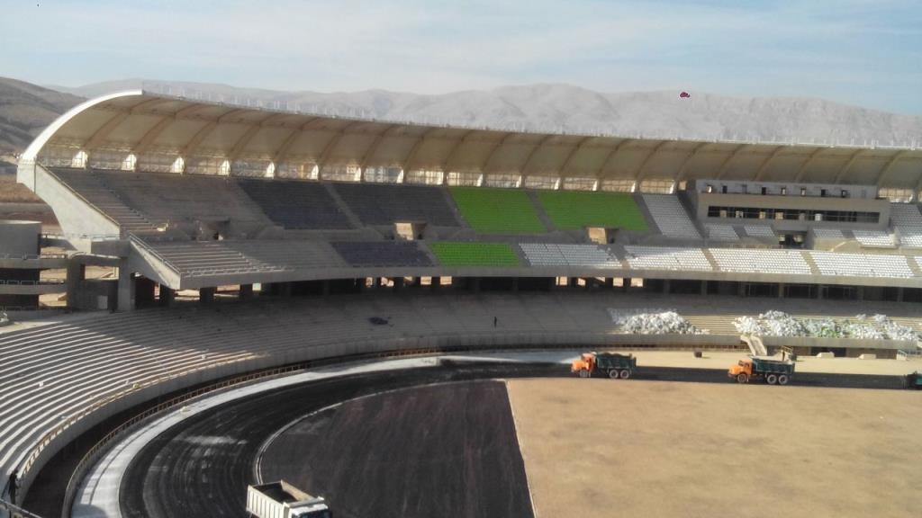 گزارش تصویری : آخرین روند ساخت استادیوم ۵۰ هزار نفری پارس شیراز – دی ۹۵