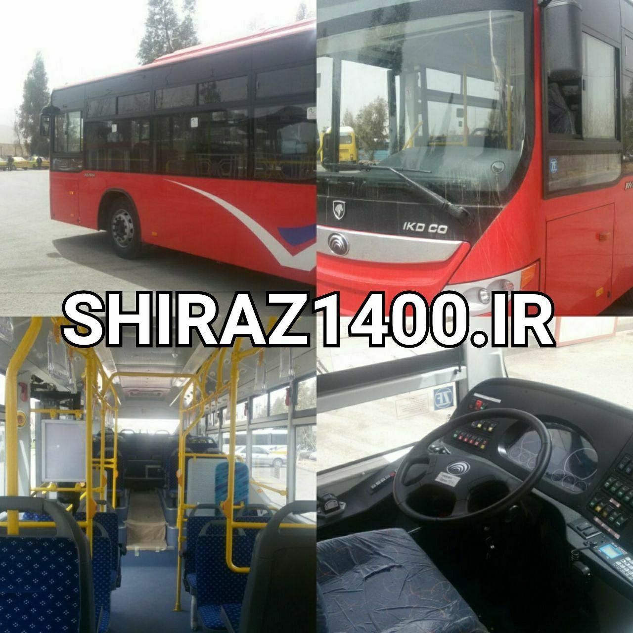 خرید ۳۰۰ دستگاه اتوبوس جدید برای شیراز / افزایش تعداد دوربین های نظارتی به ۱۴۰۰ عدد