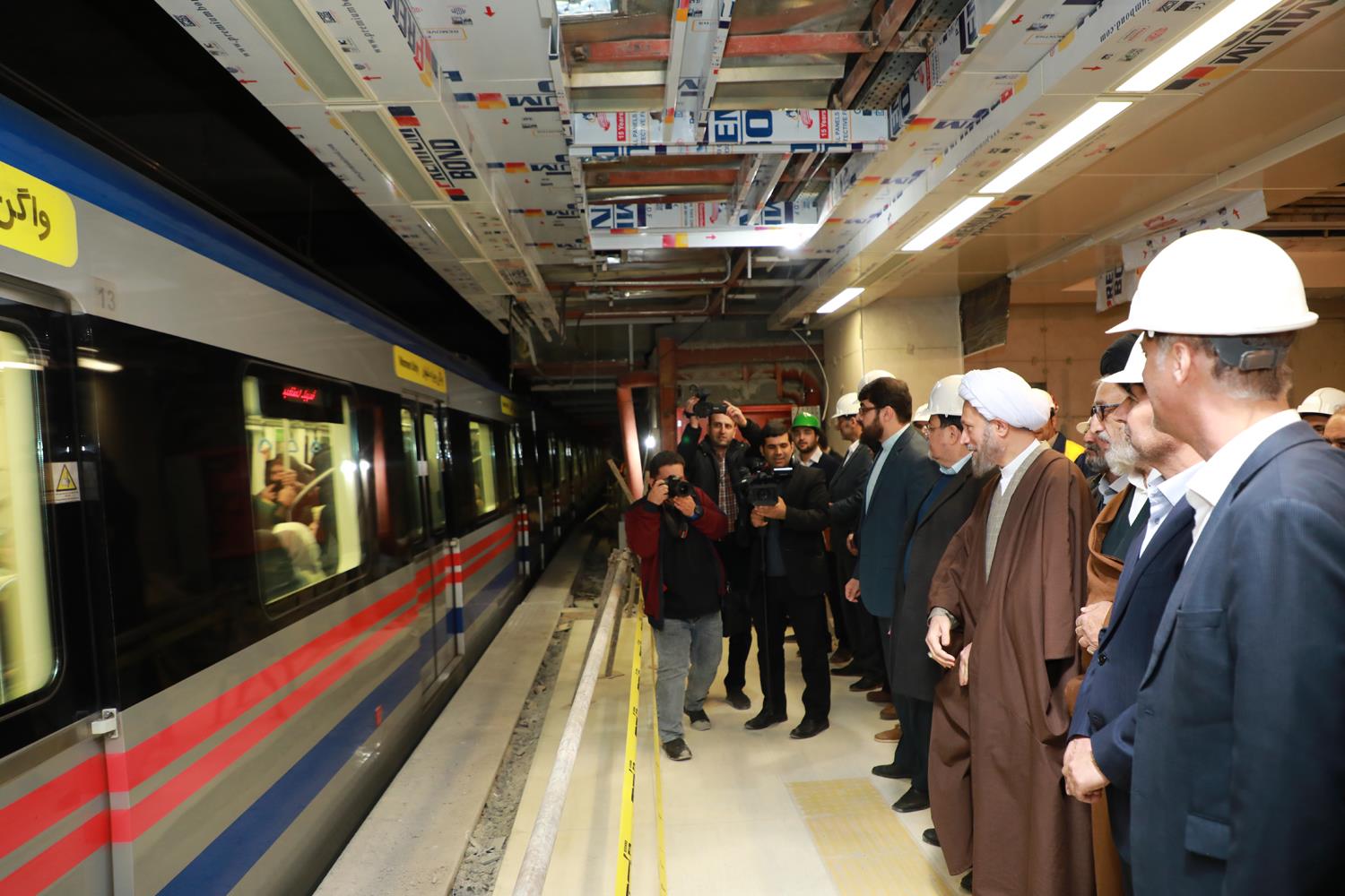 افتتاح ایستگاه مترو ستاد در بهمن ماه