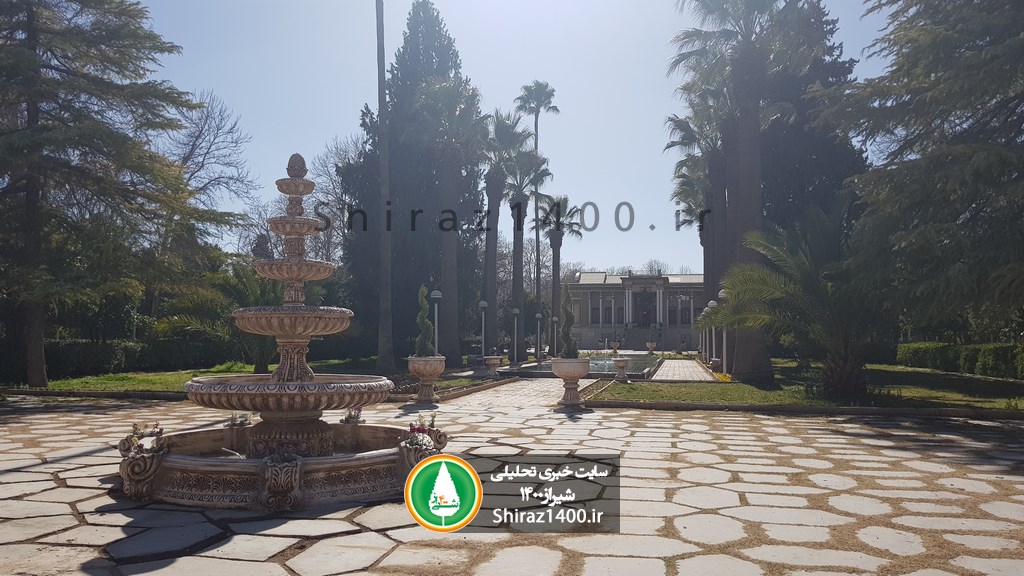 گزارش تصویری : بهسازی باغ تاریخی عفیف آباد