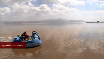 ویدئو: باران جانی دوباره به دریاچه مهارلو بخشید