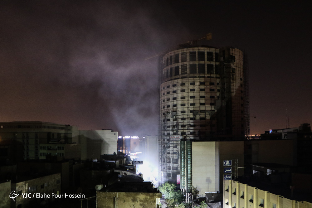 گزارش تصویری : هتل آسمان در آتش