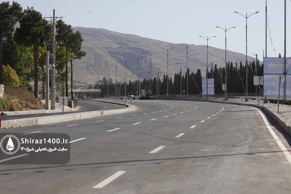 گزارش تصویری : افتتاح بزرگراه مهدیه ( مهندسین )