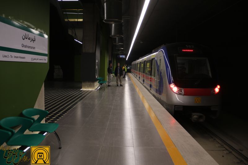  افتتاح بخشی از خط دو مترو شیراز
