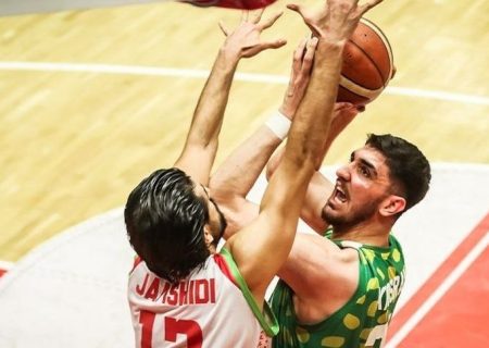 پیروزی تیم بسکتبال لیموندیس شیراز برابر تیم مس رفسنجان