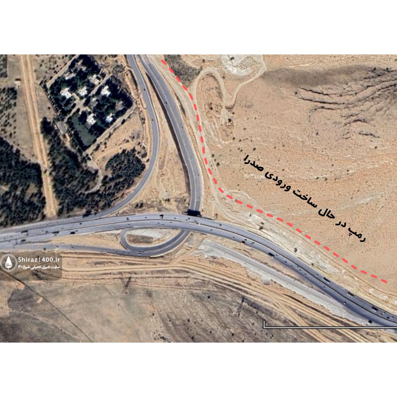 ادامه ساخت تقاطع غیر همسطح پیوند