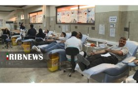 اهدای بیش از ۲ هزار و ۸۰۰ واحد خون توسط مردم نوع دوست فارس در ۴۸ ساعت