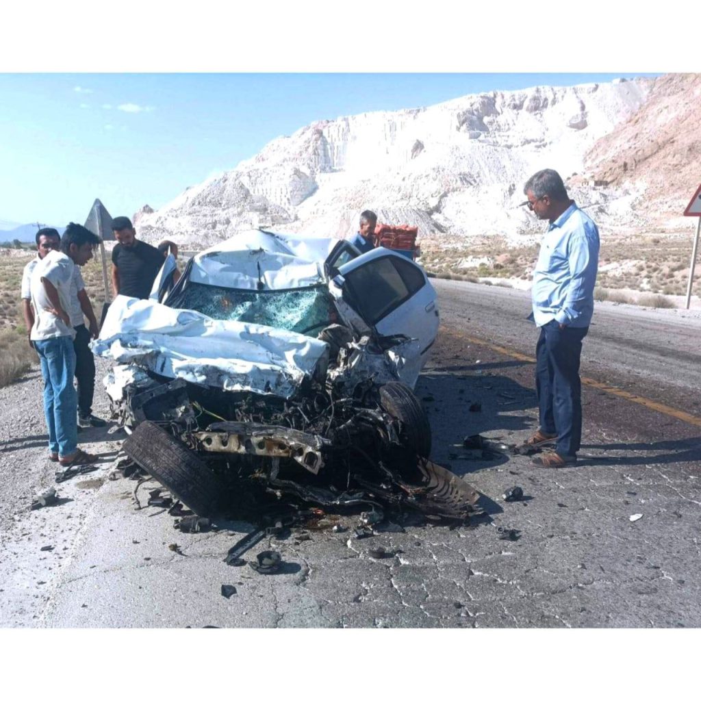 یک کشته و یک مصدوم در تصادف جاده بختگان به نی ریز
