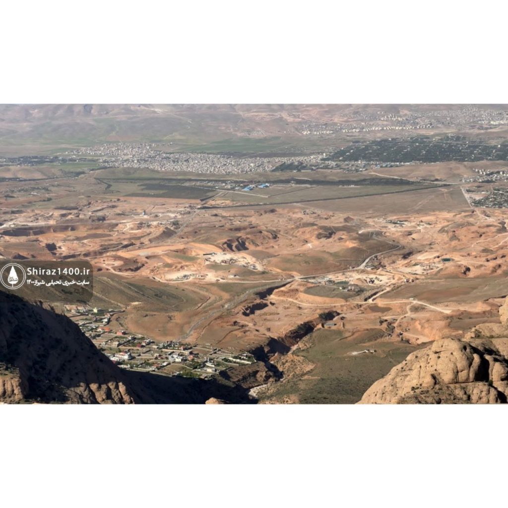 هشدار درباره زوال طبیعت غرب شیراز