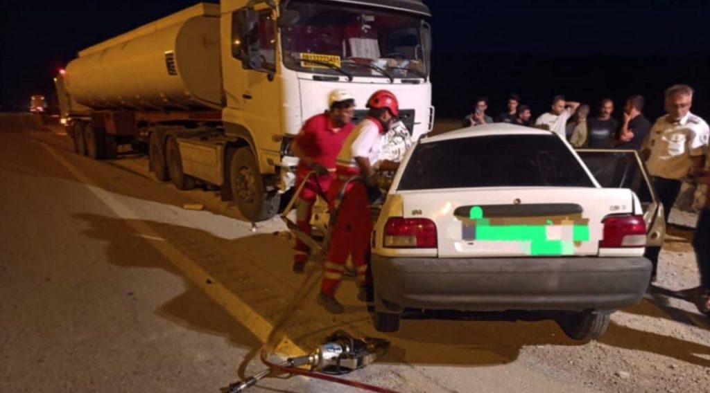 ۲ کشته در تصادف جاده لار به جهرم