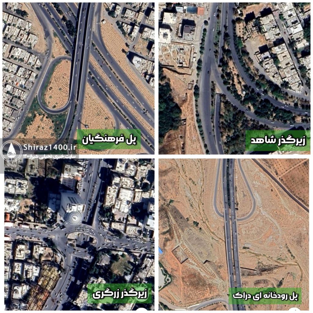 بررسی گره های ترافیکی و اصلاح پروژه های عمرانی شیراز