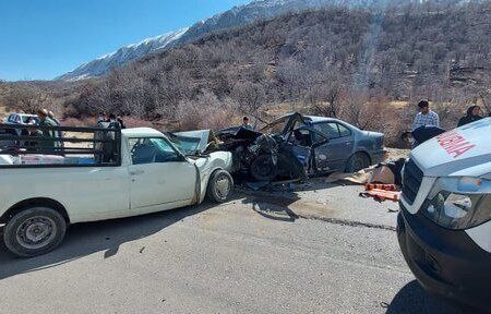 ۲ فوتی و چهار مصدوم در تصادف جاده فیروزآباد – جم