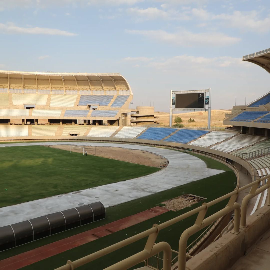 تصاویری از آخرین وضعیت ورزشگاه پارس