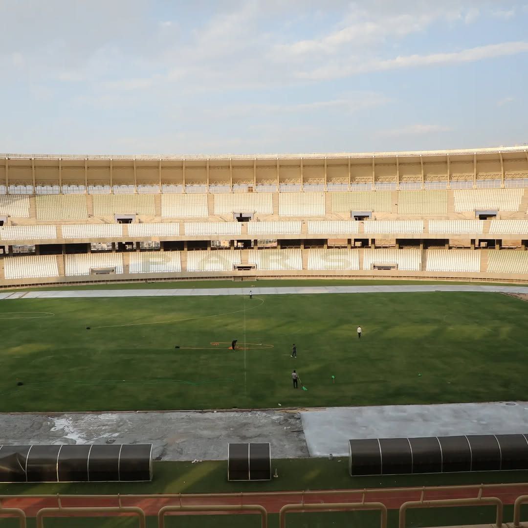 تصاویری از آخرین وضعیت ورزشگاه پارس