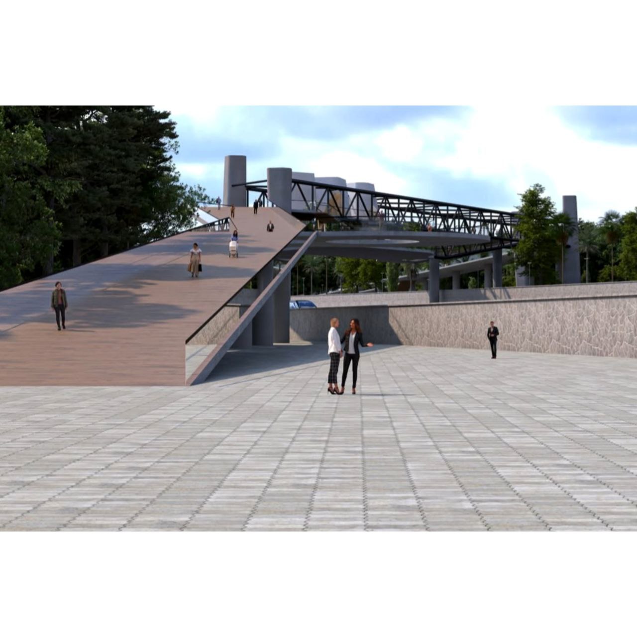 طرح جدید پروژه پل زندگی چمران