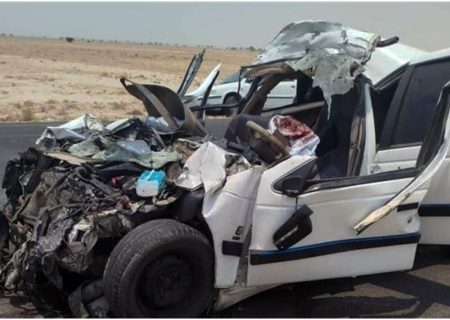 ۲ کشته و ۳ مصدوم در تصادف جاده فیروزآباد – قیر