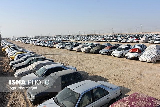 حجم بالای خودروهای توقیفی در فارس