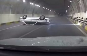 🎥: رانندگی به سبک تونل وحشت در شب های شیراز!