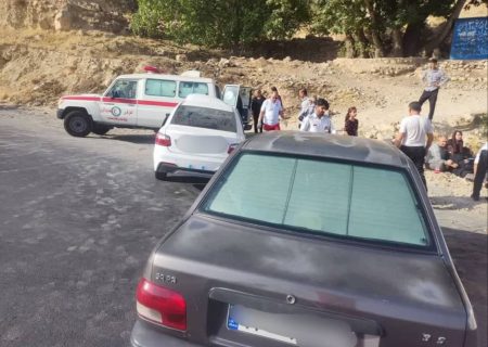 تصادف سه خودرو در جاده کازرون-شیراز با پنج مصدوم