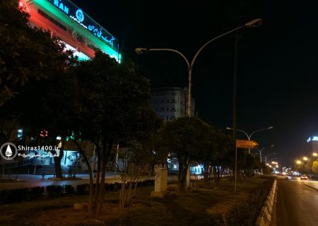 📸: نگاهی به وضعیت نورپردازی و ضعف روشنایی بلوار کریم خان زند