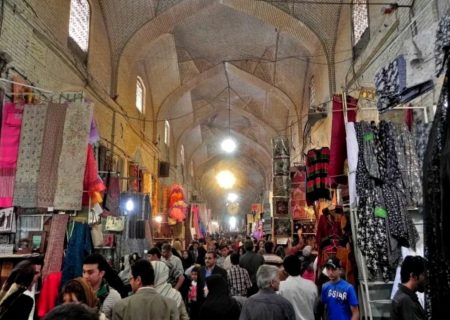 لزوم تعمیر فوری سردر ورودی بازار وکیل