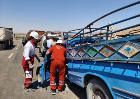 یک کشته و ۲ مصدوم در تصادف جاده جهرم به سروستان