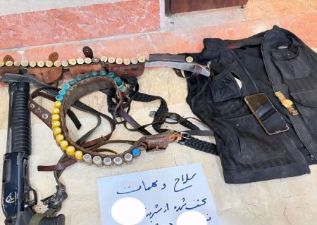 هلاکت شرور مسلح سابقه‌دار در کوه چنار