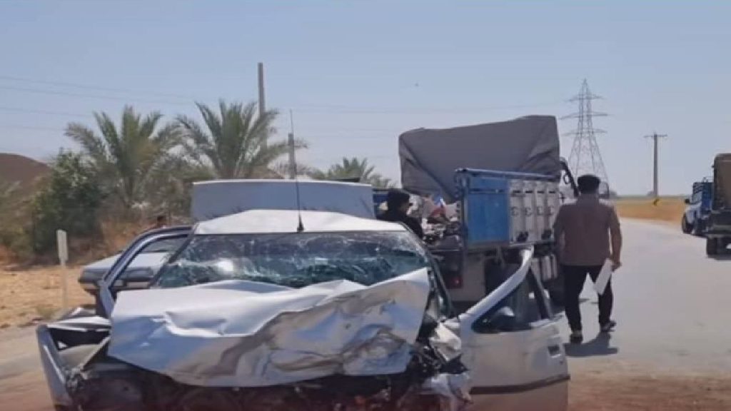 یک کشته در تصادف جاده کازرون