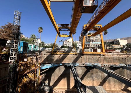 📸: پروژه ایستگاه مترو پارک شهر