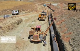 پروژه انتقال آب از سد درودزن به شهرهای خرامه و داریون