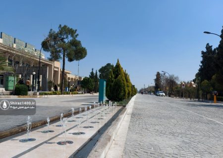 محور حافظیه پیاده راه می ماند