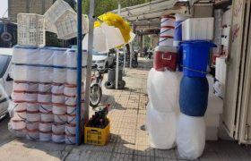 پلمب ۲۱ واحد صنفی متخلف و صدور ۸۳۴ اخطار برای آزادسازی پیاده‌روهای شیراز