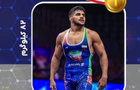 غلامرضا فرخی کشتی گیر شیرازی قهرمان جهان شد