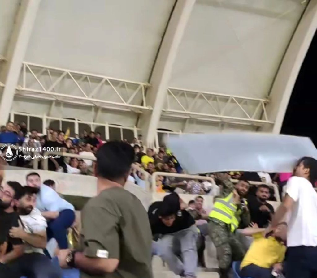 علت حادثه ورزشگاه پارس اعلام شد