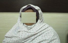 دستگیری زنی که همسر خود را به آتش کشیده بود