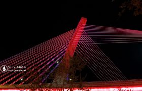 📸: جلوه شبانه پل کابلی ولیعصر