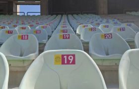 📸: شماره‌گذاری صندلی‌های ورزشگاه پارس شیراز