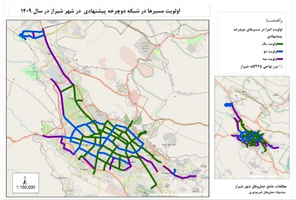 وعده تازه برای مسیرهای دوچرخه در شیراز؛ تجربه‌ای تکراری یا آغاز تحولی واقعی؟!