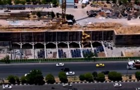 🎥: دستگاه حفار تونل مترو به شهرک بهشتی رسید