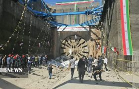 🎥: ورود دستگاه حفاری تونل(TBM) به ایستگاه شهرک بهشتی