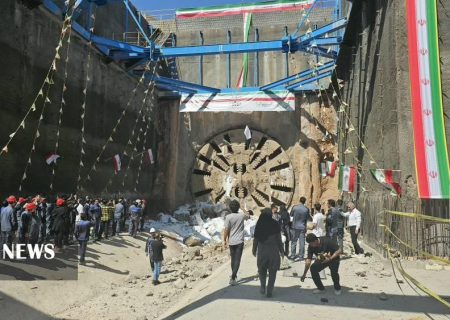 🎥: ورود دستگاه حفاری تونل(TBM) به ایستگاه شهرک بهشتی