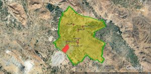 نقشه حریم مجموعه جهانی تخت جمشید