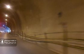 📸: حفاظ‌های ایمنی آسیب‌دیده در تونل کوهسار