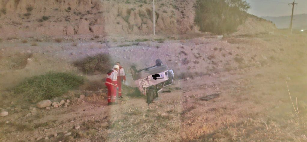 photo_2025-10-31_17-05-11 واژگونی پراید در محور فسا ـ داراب با یک کشته و ۴ مصدوم