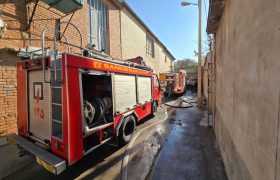 📸: مهار آتش‌سوزی انبار لوازم برقی در شیراز